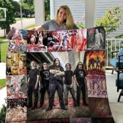Cannibal Corpse Blanket Quilt TR21