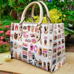 Dunkin Donuts Leather HandBag L21