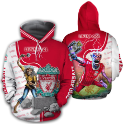 Liverpool Hoodie Dress 3D L21
