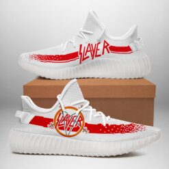 Slayer White Yeezy Shoes P20