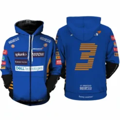 Daniel Ricciardo Zip Hoodie 3D TH21