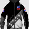 Simca Zip Hoodie 3D L21