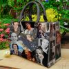 Charlie Puth Leather HandBag TH21