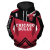 Chicago Bulls a0 Hoodie Zip Hoodie 3D Rze1