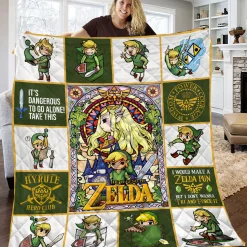 The Legend of Zelda 1 Quilt Blanket L21