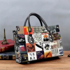 Led Zeppelin Leather HandBag CCHU