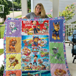 Paw Patrol Lover Quilt  Blanket TR21