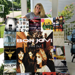 Bon jovi Lover Quilt Blanket TR21
