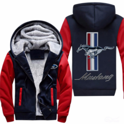 Ford Mustang a1 Fleece Jacket a02 P20