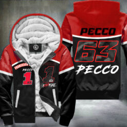Francesco Bagnaia Red Fleece Jacket TH21