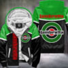 Lambretta Green Fleece Jacket 3D P20