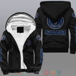 Saabs Black Fleece Jacket L21