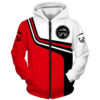 Tomos Red Hoodie Zip L21