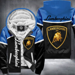 Lamborghini Blue Fleece Jacket TR21