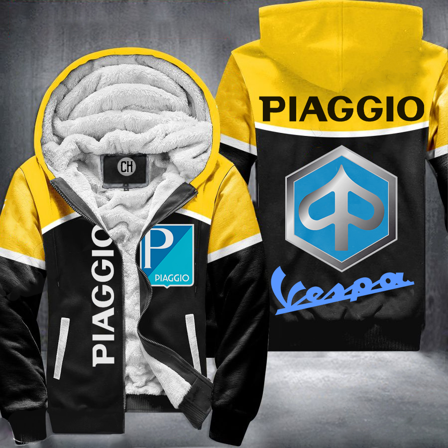 My Pillow Custom Uniform Fleece Hoodie - EmonShop vespa yellow