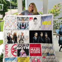 30 Seconds to Mars Quilt Blanket P20
