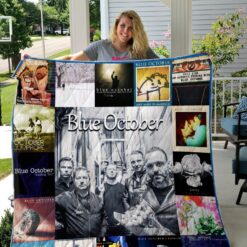 Blue October Blanket Quilt TR21