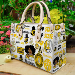 Appalachian State Mountaineer Leather HandBag TR21