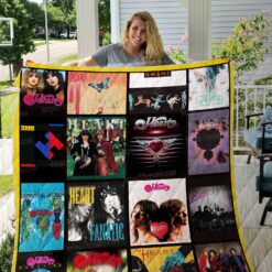 Heart Band Blanket Quilt TR21