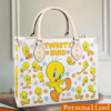 Tweety Bird a3 Leather HandBag L21