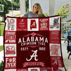 Alabama crimson tide Blanket Quilt L21