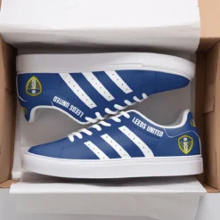 Leeds United Blue Stan Smith Shoes L21