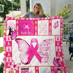 Breast Cancer  Blanket Quilt L21