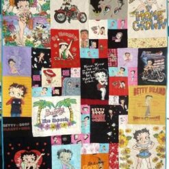 Betty Boop Blanket Quilt TR21