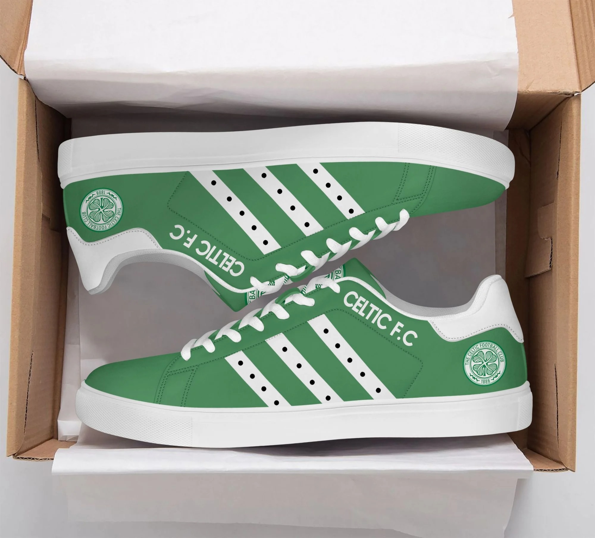 Celtic-FC-stan-smith-low-top-shoes-1 Celtic FC stan smith low top shoes 1