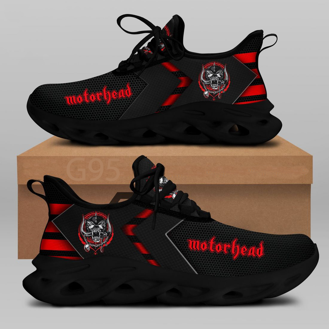 Motorhead Black Max Soul Shoes motorhead black max soul shoes 1 ktm4b