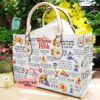 Winnie the Pooh g00 Leather HandBag CCHU