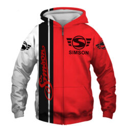Simson Zip Hoodie 3D TR21
