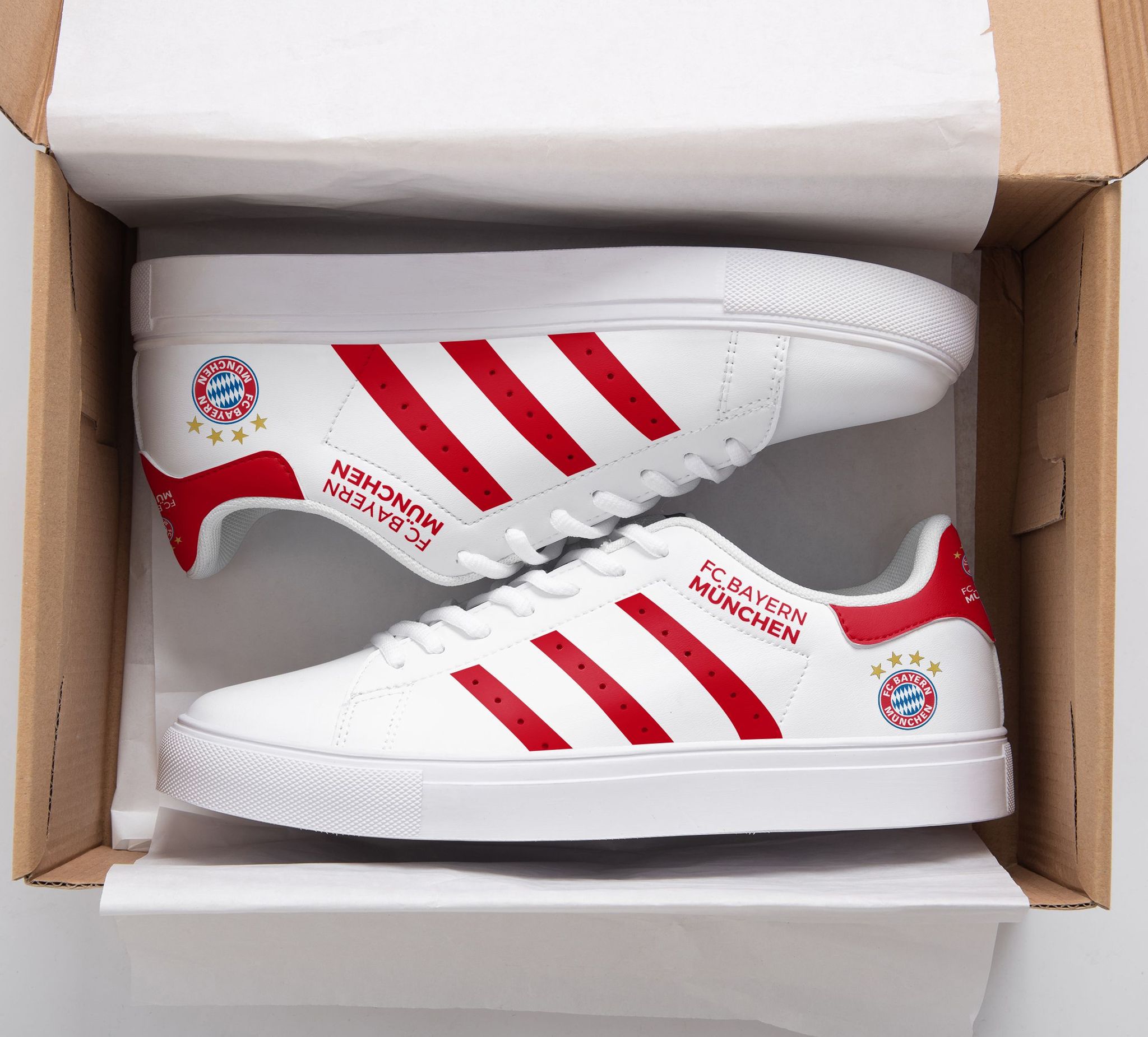 FC-Bayern-Muchen-stan-smith-low-top-shoes-2 FC Bayern Muchen stan smith low top shoes 2