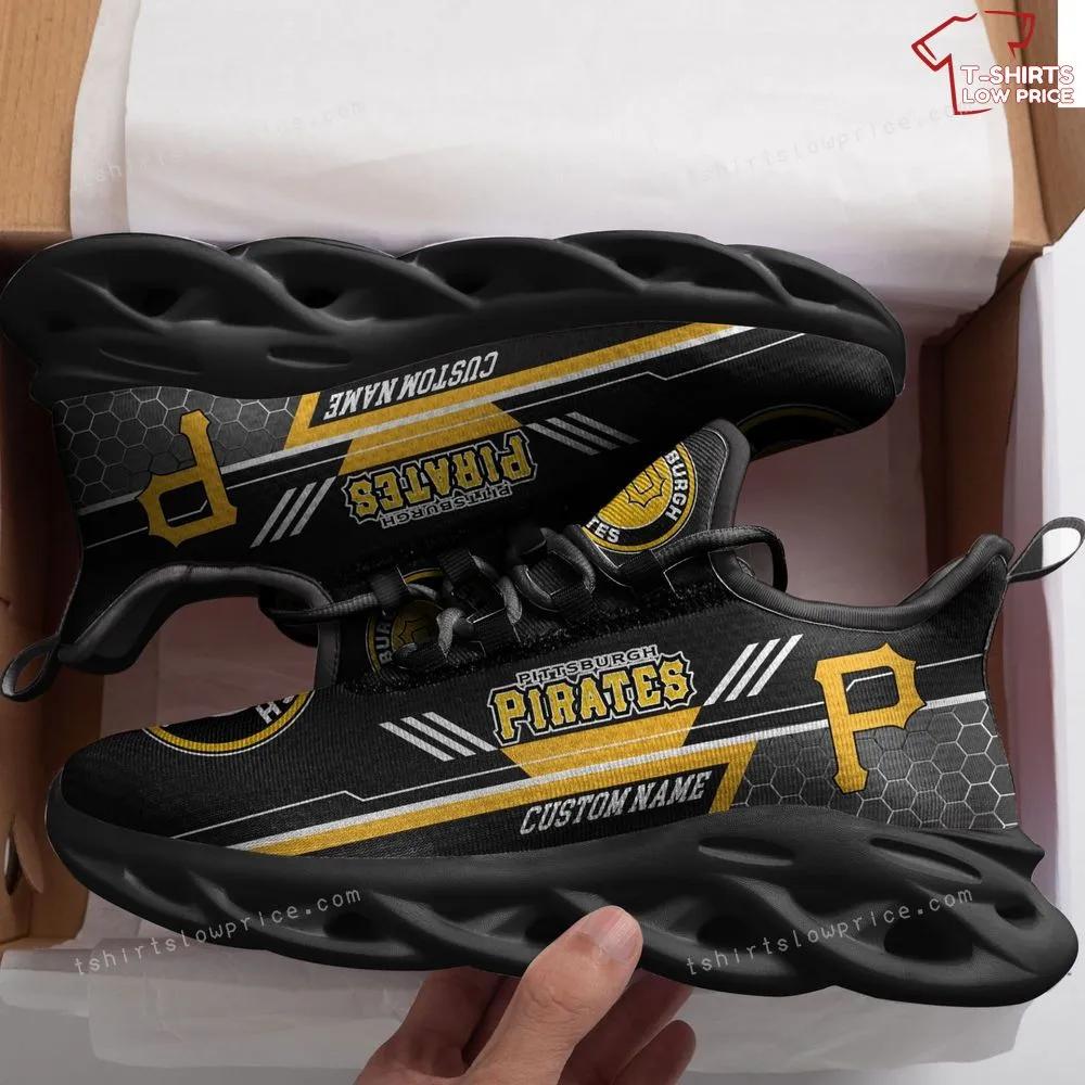 Personalize MLB Pittsburgh Pirates Max Soul Shoes Pittsburgh Pirates 2