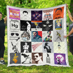 Freddie mercury i0 Quilt Blanket Quilt L21