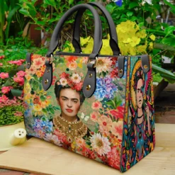 Frida Kahlo Leather HandBag L21