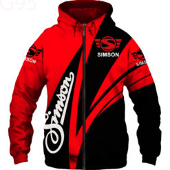 Simson Zip Hoodie 3D TR21
