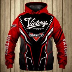 Victory Motorcycles 1g Hoodie Zip Hoodie 3D TR21