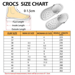 Crocs size
