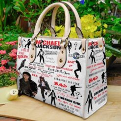 Michael Jackson Leather HandBag L21