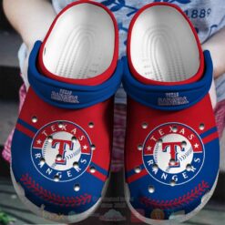 Texas Rangers Clogs Shoes L21