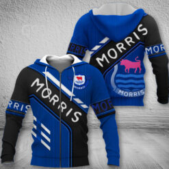 Morris Minor Zip Hoodie 3D TR21