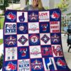 Texas Rangers Blanket Quilt L21