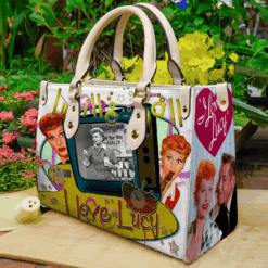 I Love Lucy g00 Leather HandBag CCHU