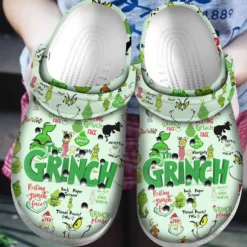 The Grinch Crσċs Shoes TR21