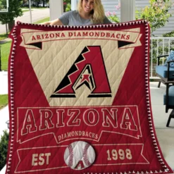 Arizona Diamondbacks Blanket Quilt L21