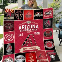 Arizona Diamondbacks Blanket Quilt L21