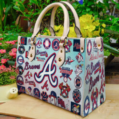 Atlanta Braves Leather HandBag TH21