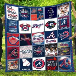 Atlanta Braves Blanket Quilt TH21