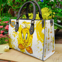 Tweety Bird lover i0 Leather Hand Bag Rze1